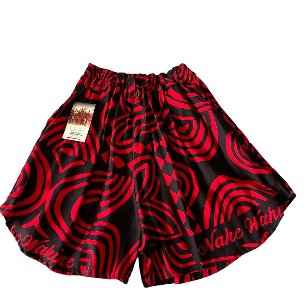 NWT Hawaii Designer: Nahe Wahine Elastic Waist Women’s Shorts Size: OS